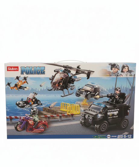 Police 09 S.W.A.T 469 PCS Lego
