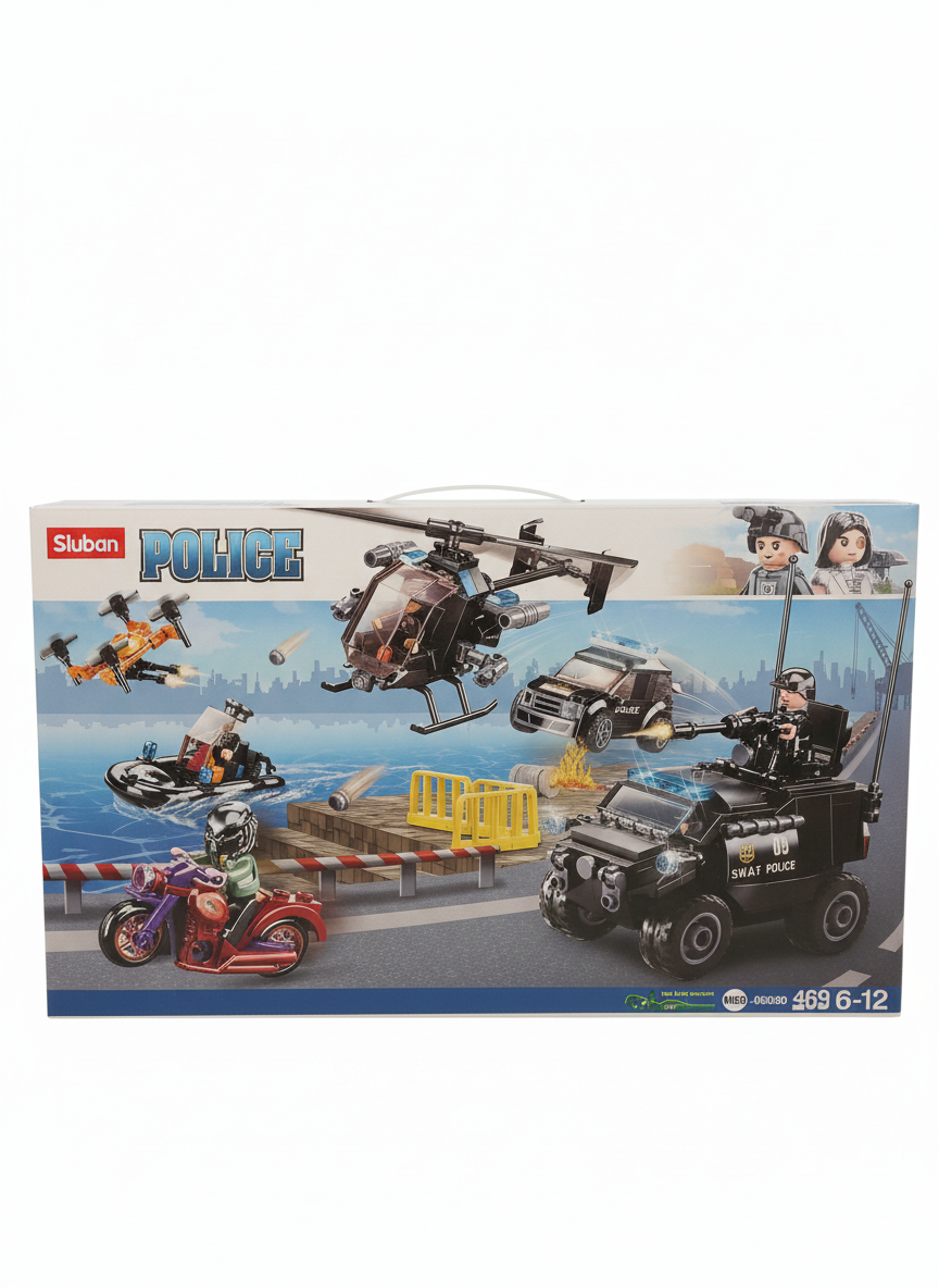 Police 09 S.W.A.T 469 PCS Lego