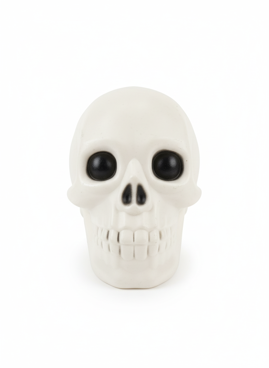 Horror Halloween Skeleton Head