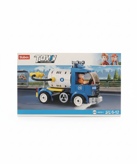 Sluban Town City Cleaner Building Block Set