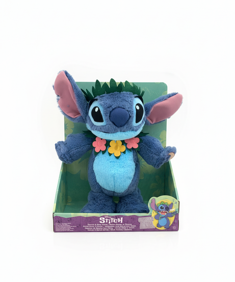 Disney Stitch Dance And Sing Soft Toy