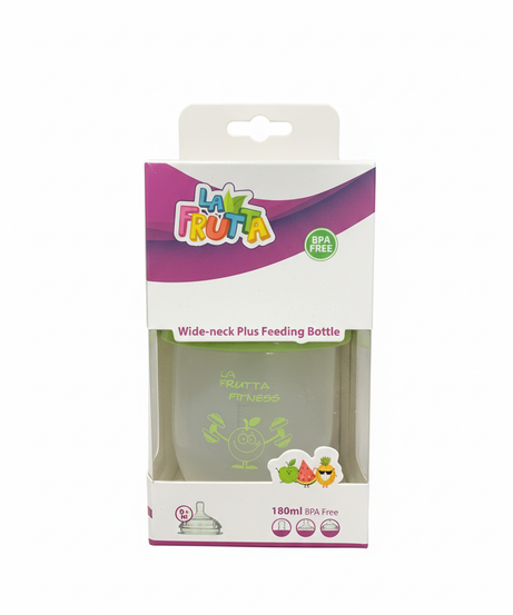 LA FRUTTA Wide-neck Plus Feeding Bottle180ml