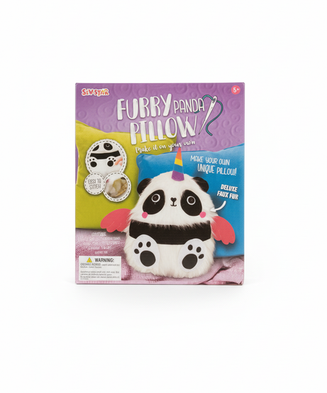 Sew-Star Furry Panda Pillow Kit