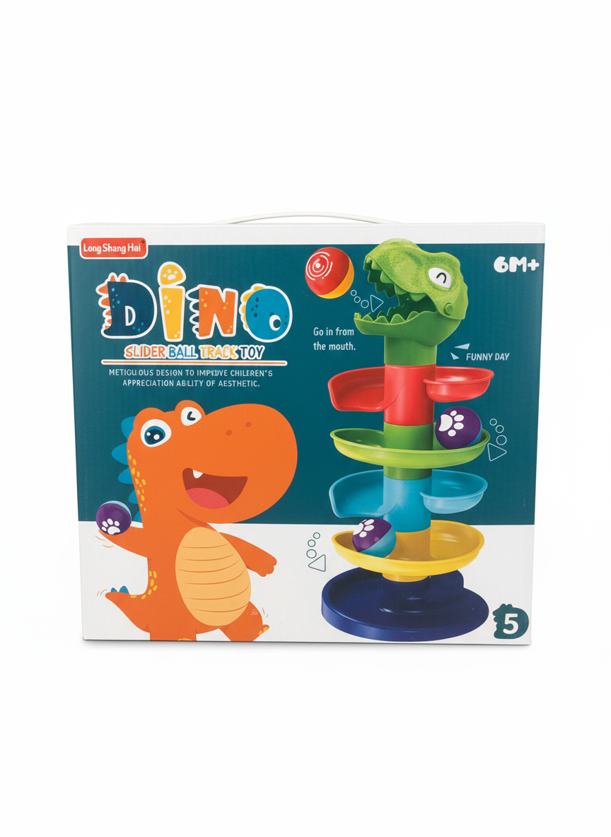 Dino Slider Ball Truck Toy 5Layers