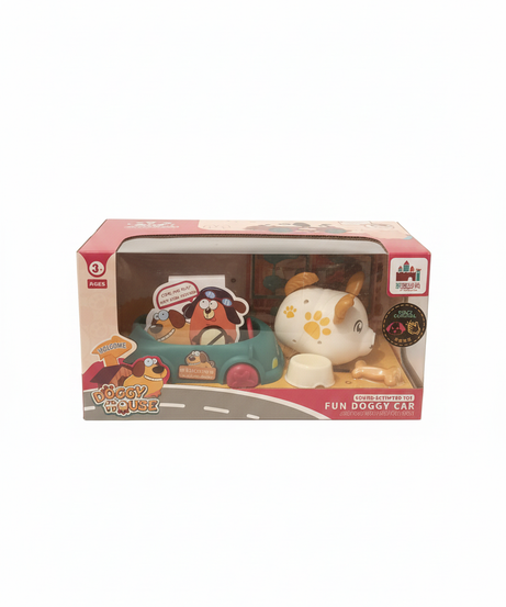 Doggy House Fun Activated Toy Fun Doggy Car