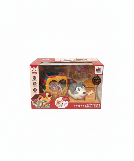 Doggy House Sound Activated Toy Sweet Doggy House