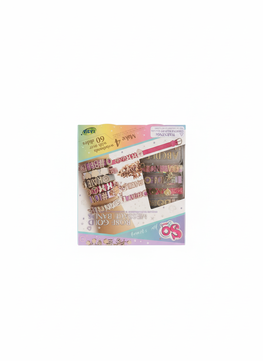 SO! Rose Gold Message Bands Kit