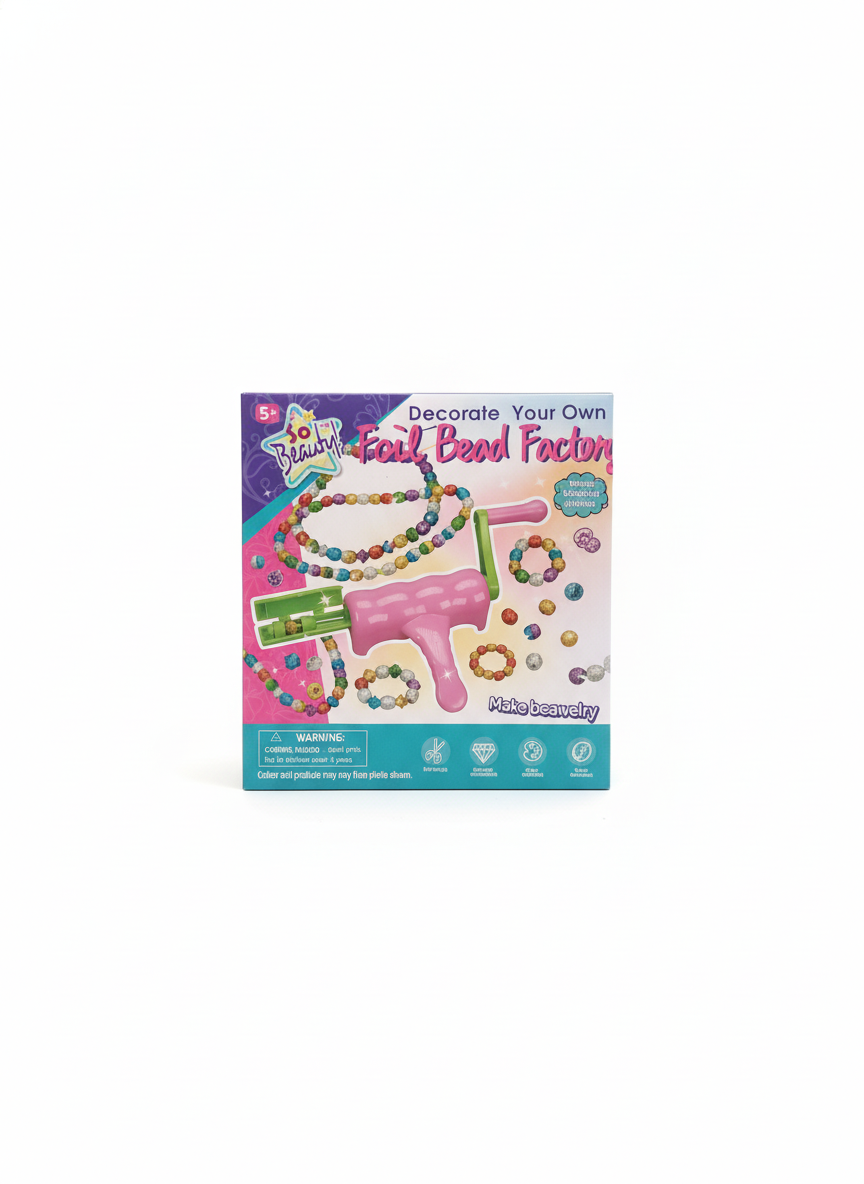 So Beauty! Decorate Your Own Foil Bead Factory