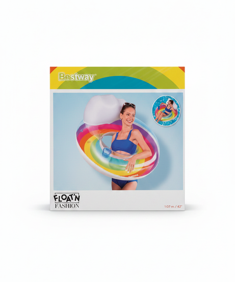 Bestway Float'n Fashion Rainbow Cloud Lounge