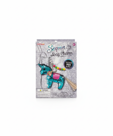 SEW STAR Sequin Bag Charm - Make It On Your Own