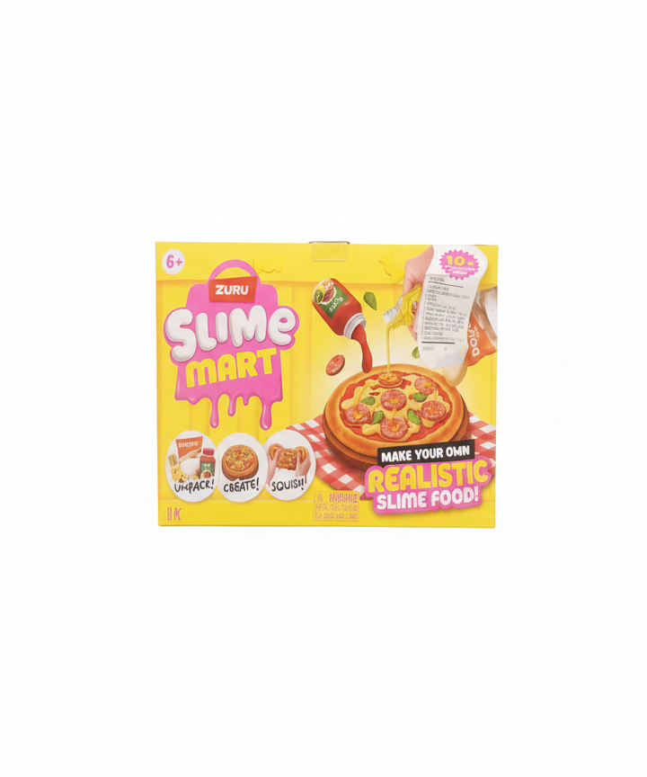 ZURU Slime Smart: Make Your Own Realistic Slime Food! (Pizza Kit)