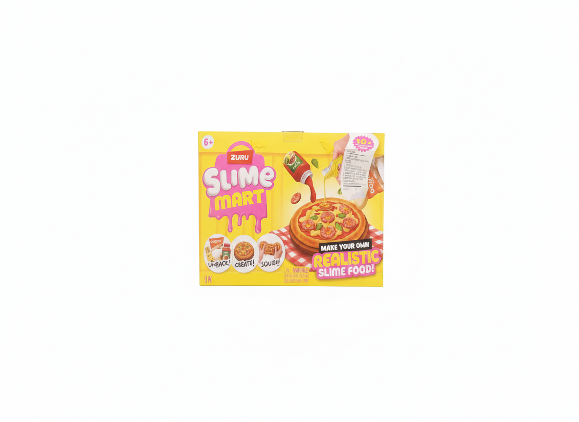 ZURU Slime Smart: Make Your Own Realistic Slime Food! (Pizza Kit)