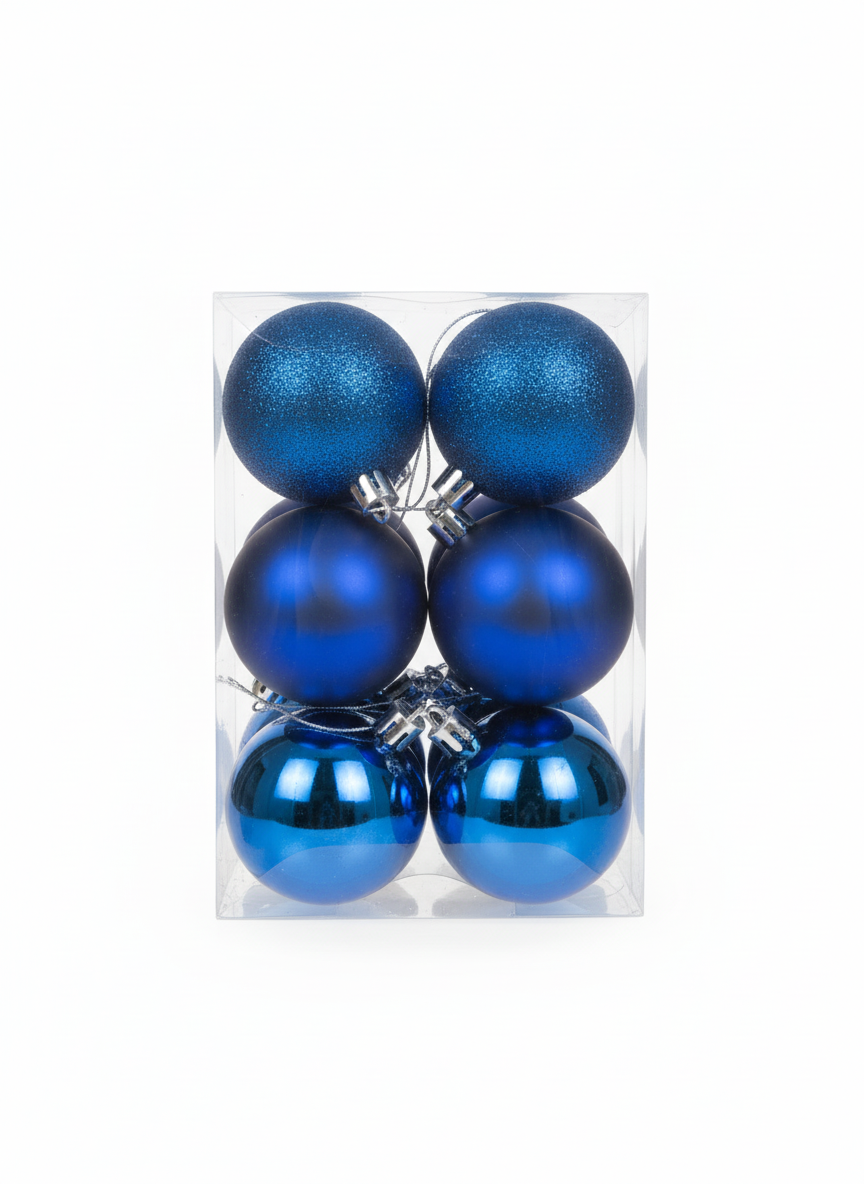 Christmas Tree Decoration 6 In 1 Balls