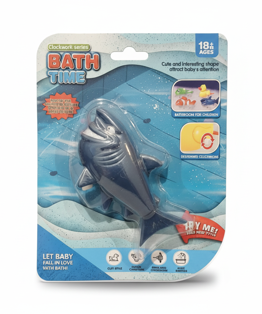 Clockwork Series Bath Time Shark Toy