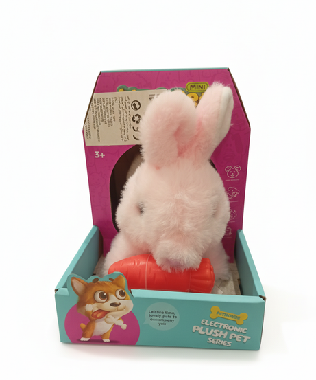 PETHOUSE Electronic Plush Pet Mini Rabbit