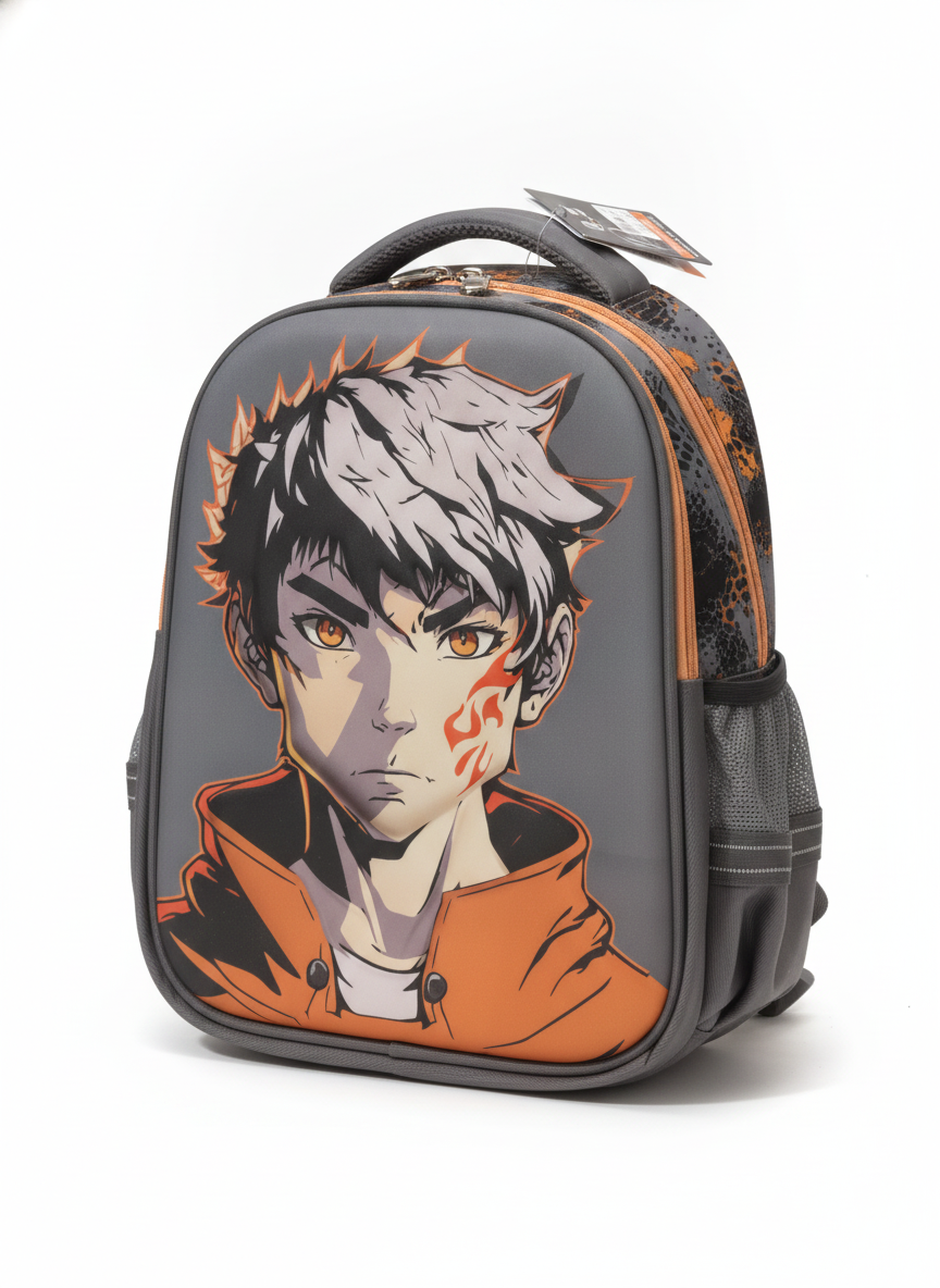 B & Z Anime Style School Backpack (Size 17)
