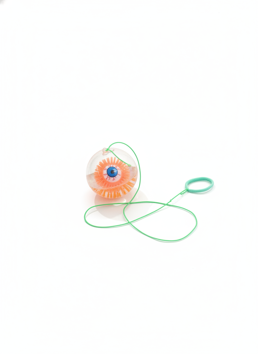 Bouncy Eyeball String Ball