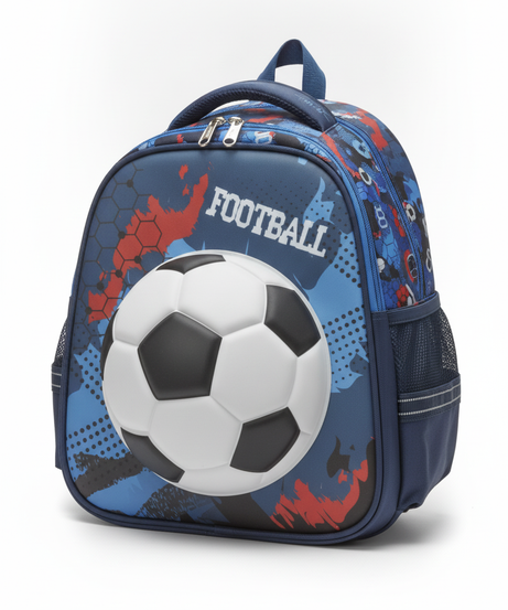 Football 3D Kids Backpack (Size 17)