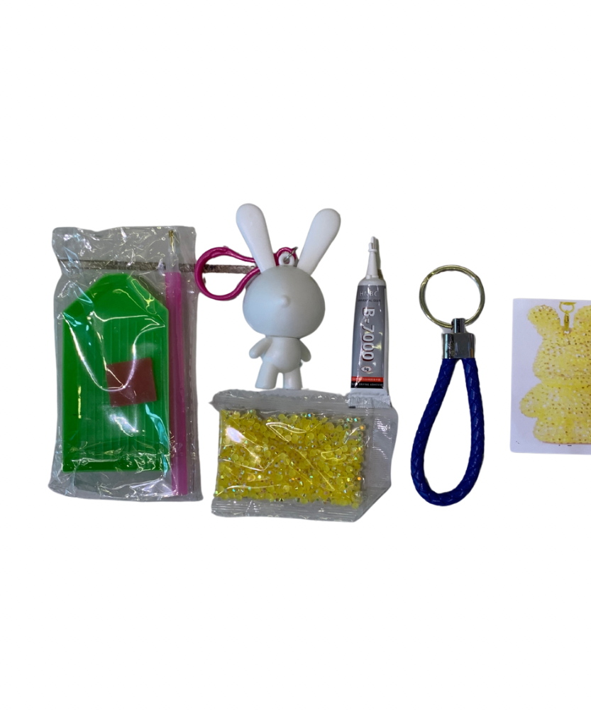 Coloring Character Keychain