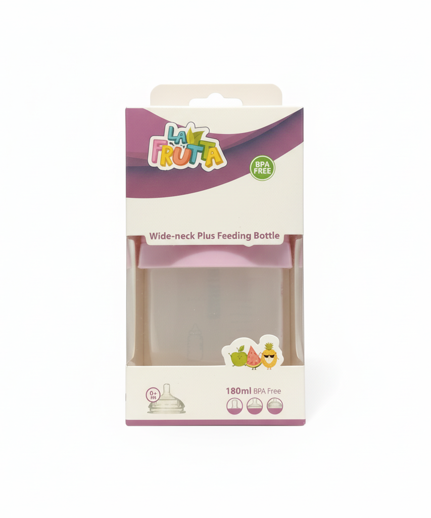 LA FRUTTA Wide-neck Plus Feeding Bottle180ml
