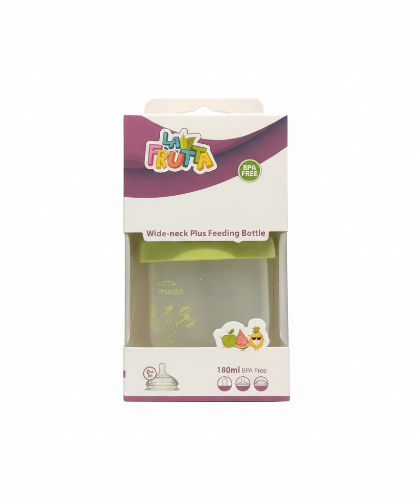 LA FRUTTA Wide-neck Plus Feeding Bottle180ml