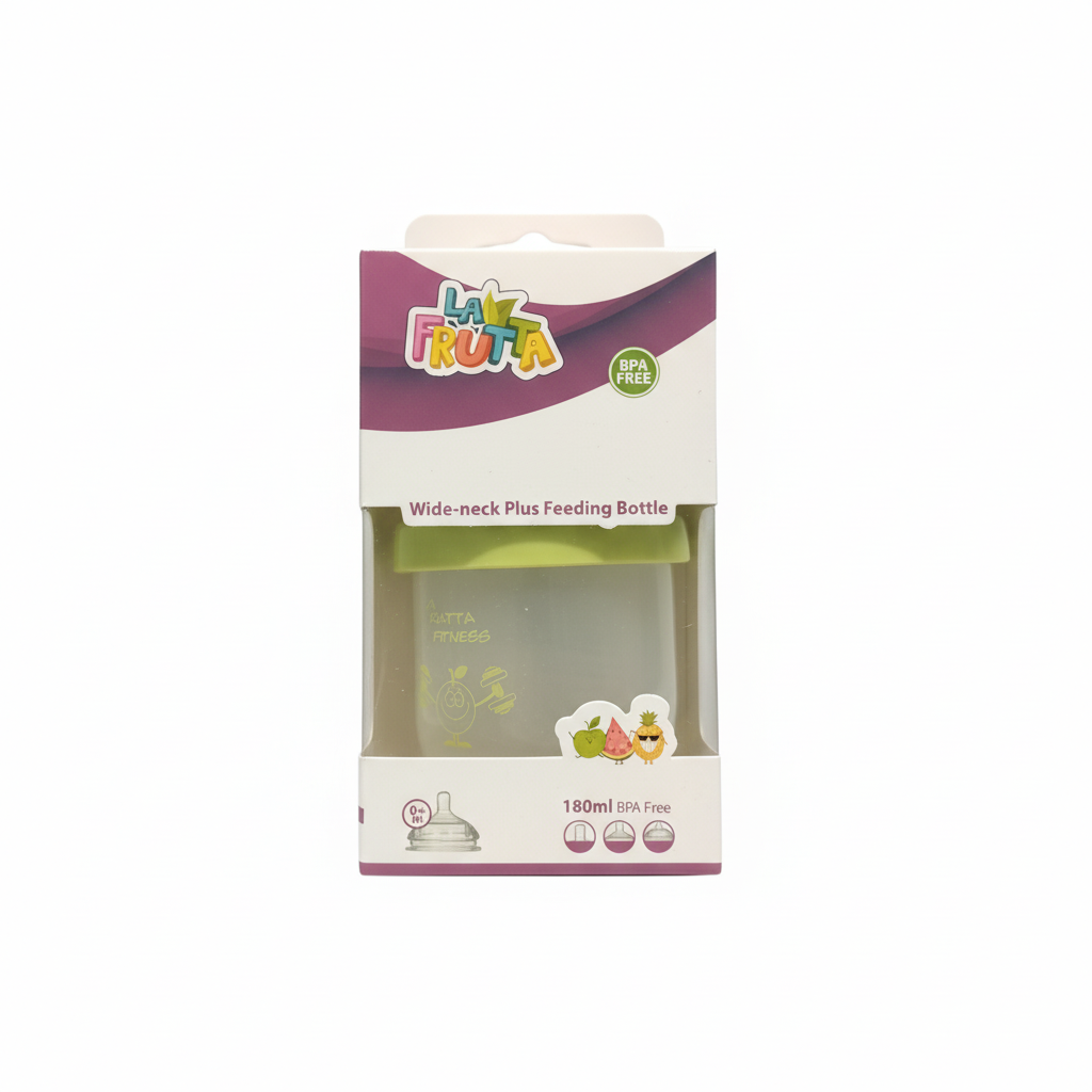 LA FRUTTA Wide-neck Plus Feeding Bottle180ml