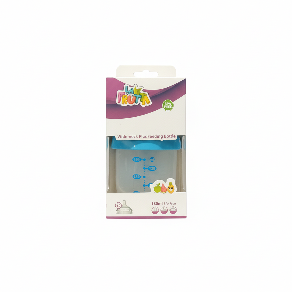 LA FRUTTA Wide-neck Plus Feeding Bottle180ml