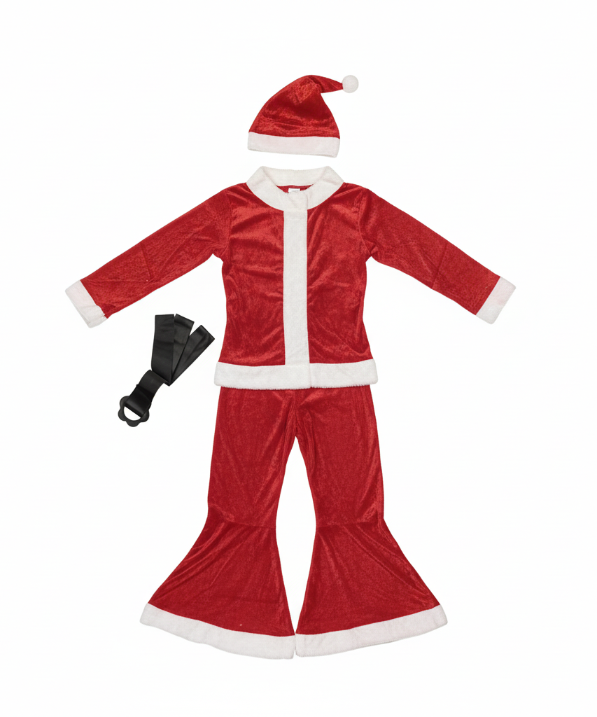 Festive Christmas Elf Costume Set