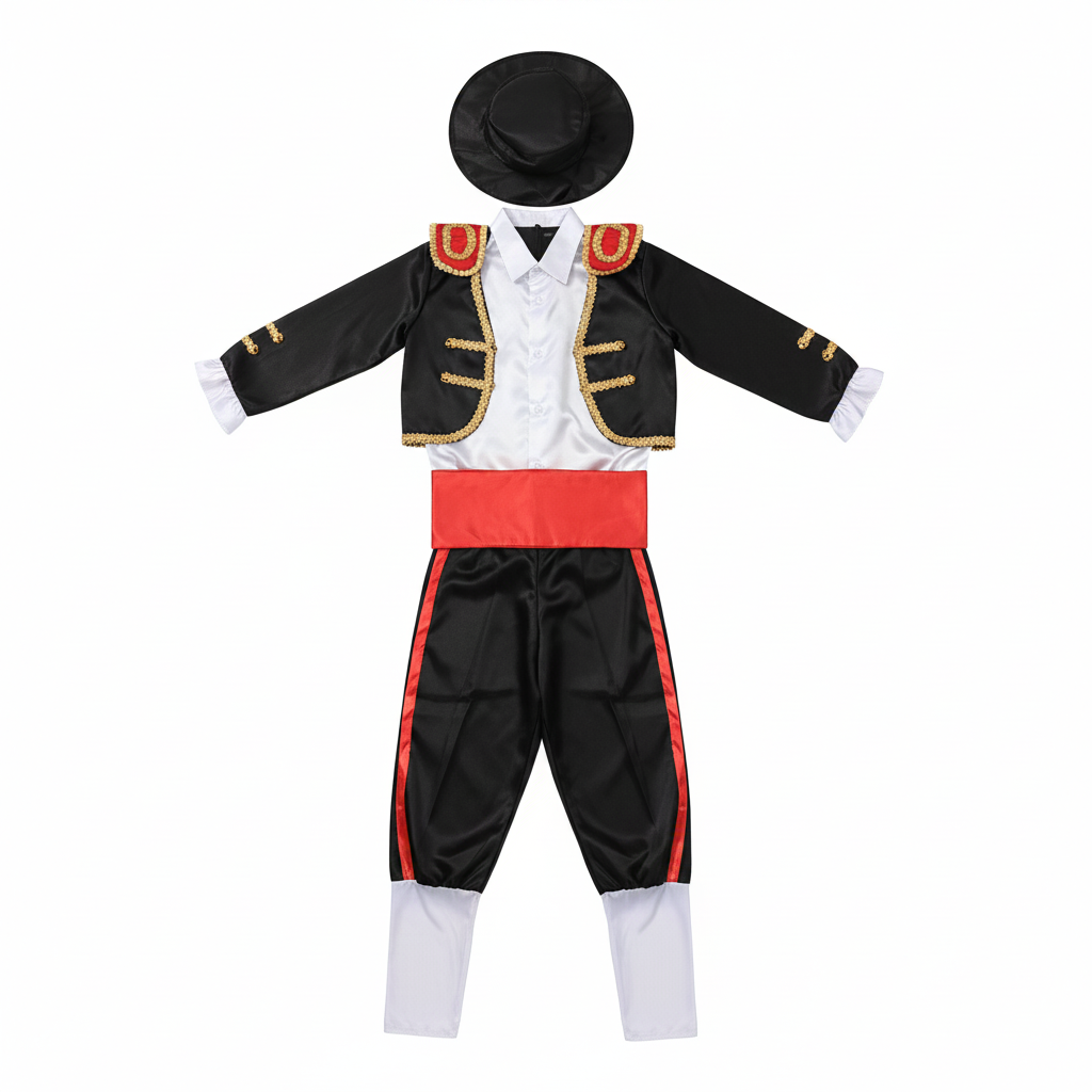 Children's Mexican Matador Bullfighter Costume