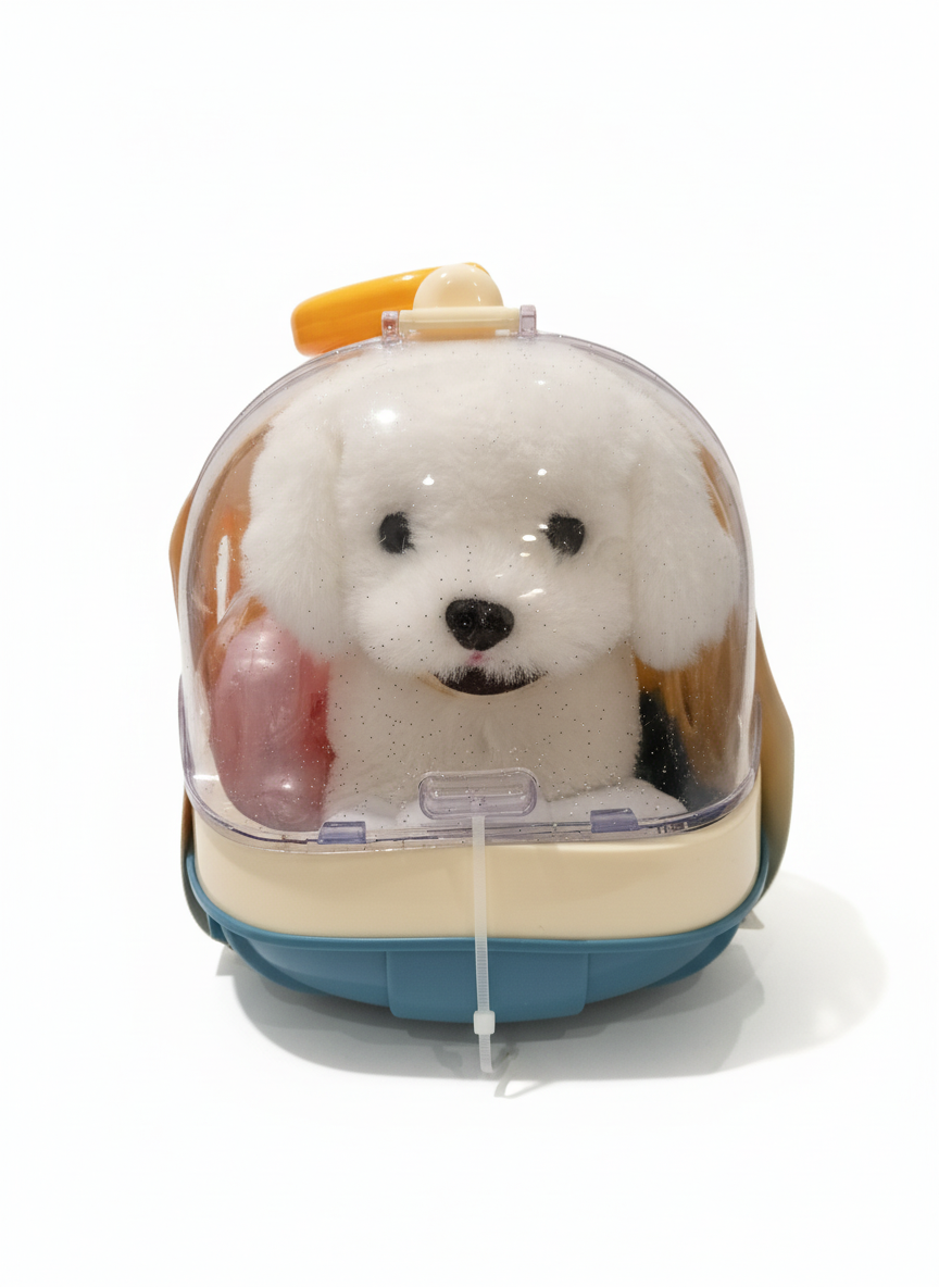 Plush Pet Pet House - CUTE Mini Electric Walking Simulation Pet