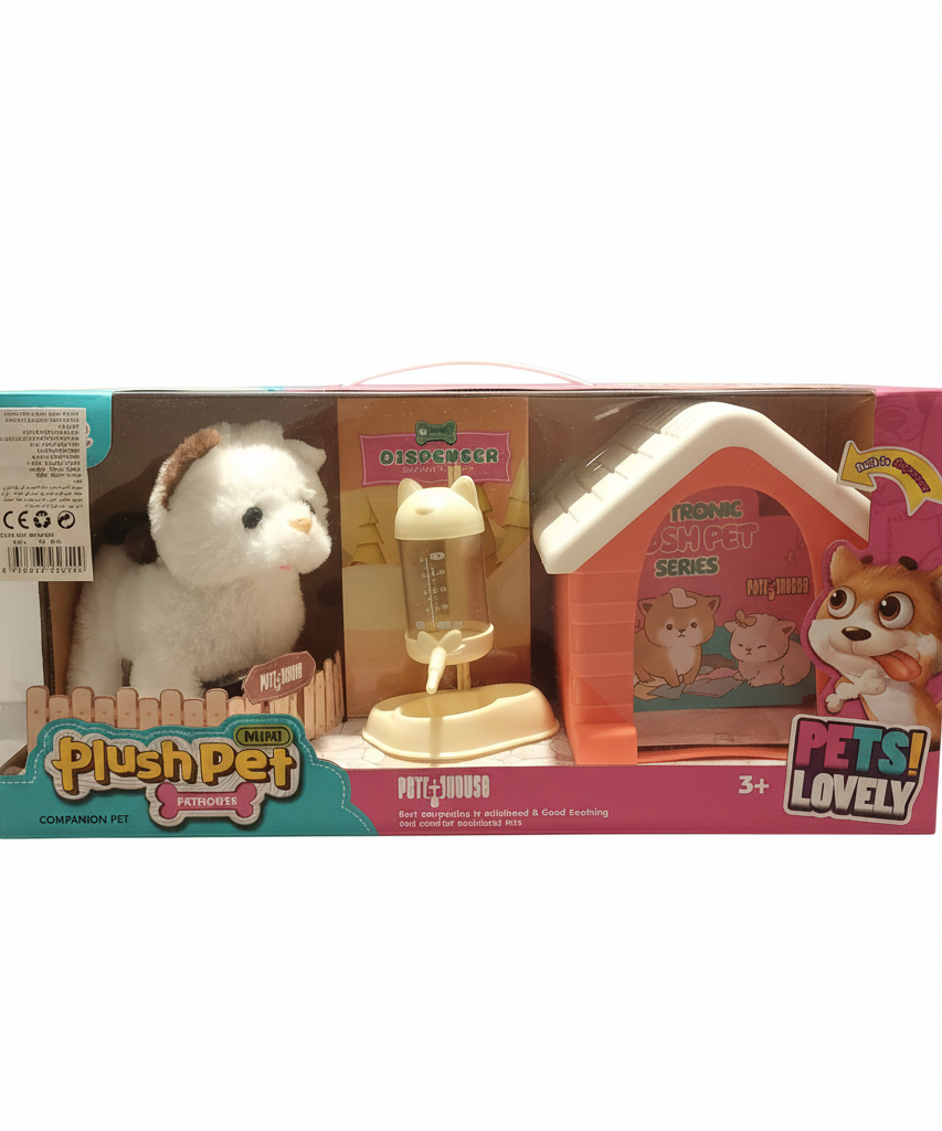 Pets! Lovely Mini Plush Pet Pet+House