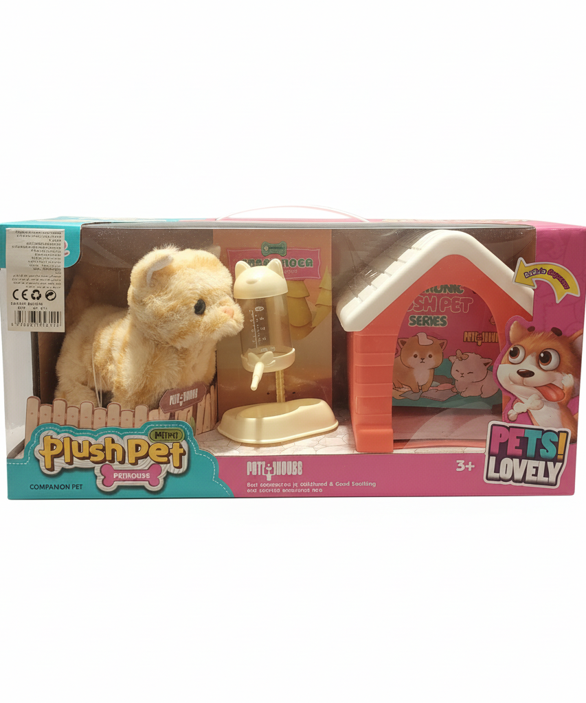 Pets! Lovely Mini Plush Pet Pet+House