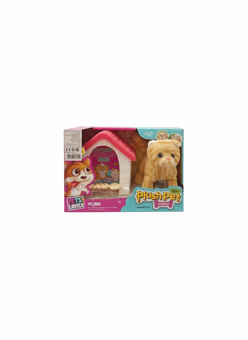 MINI Plush Pet PET+HOUSE Electronic Plush Pet Series