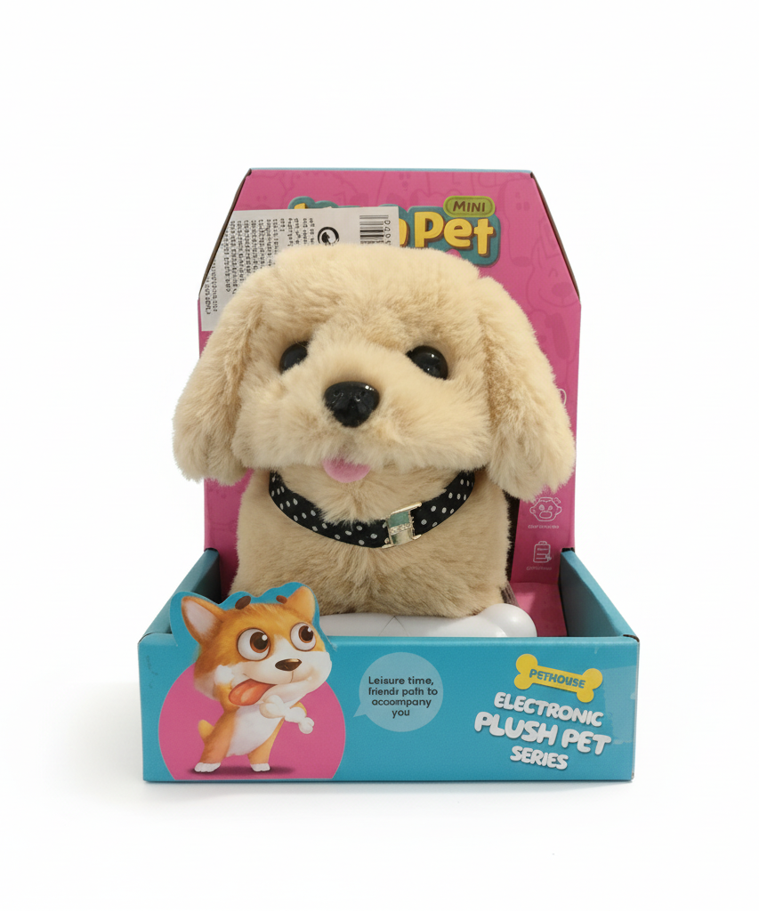 Pethouse Mini Electronic Plush Pet Dog
