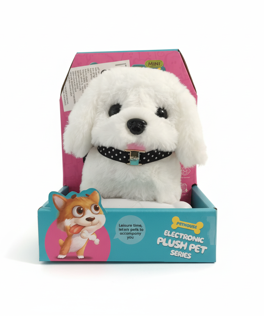 Pethouse Mini Electronic Plush Pet Dog