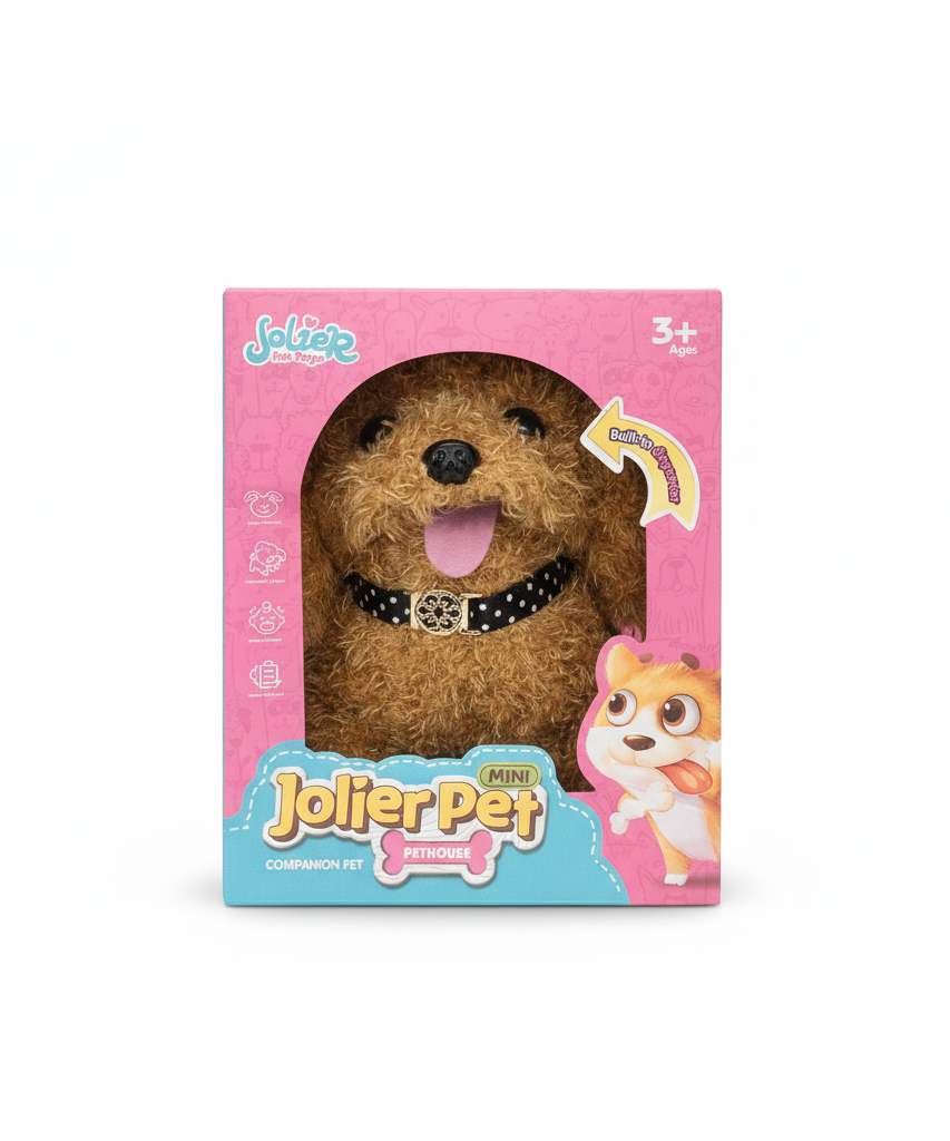 Jolie Fun Toys Mini Jolier Pet Pethouse Companion Pet