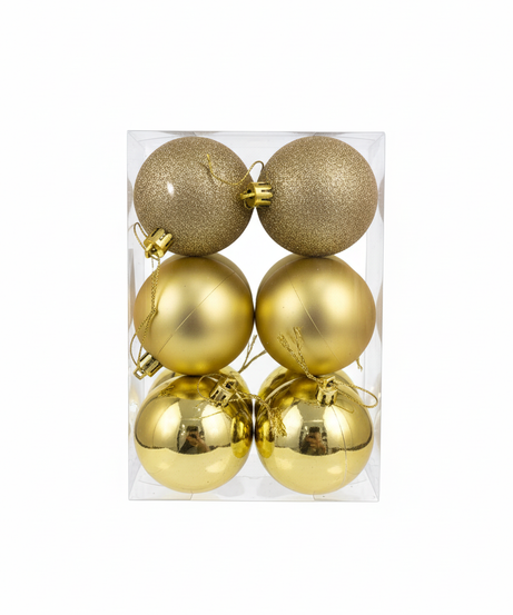 Christmas Tree Decoration 6 In 1 Balls