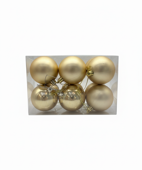 Christmas Tree Decoration 6 In 1 Balls