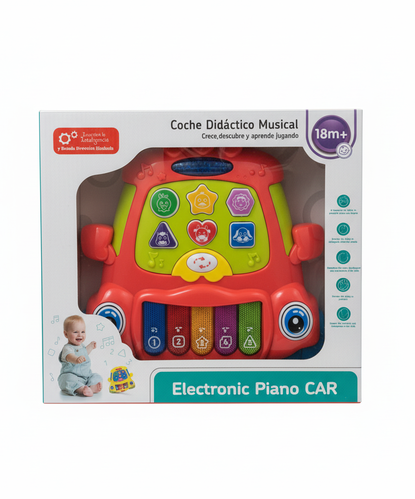 Electronic Piano CAR (Coche Didáctico Musical)