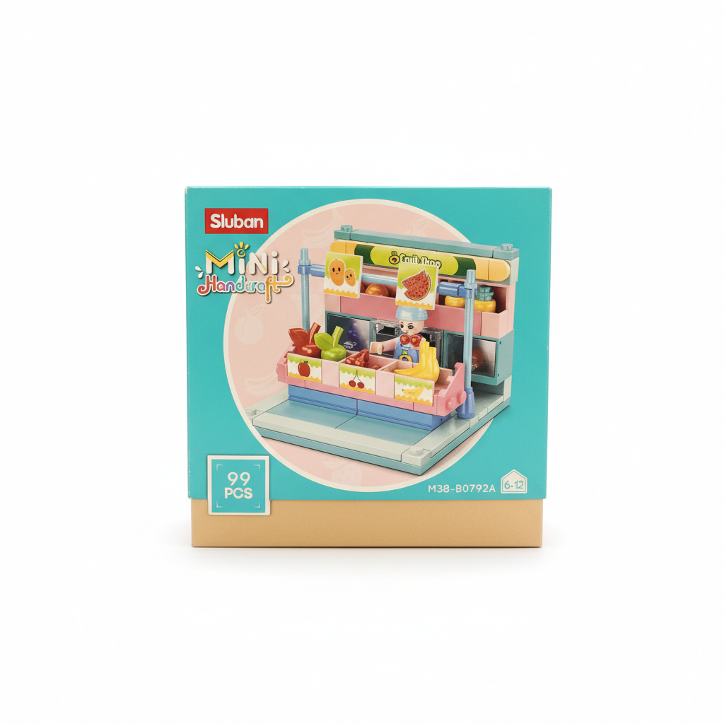 Sluban Mini Handcraft Fruit Shop Building Block Set