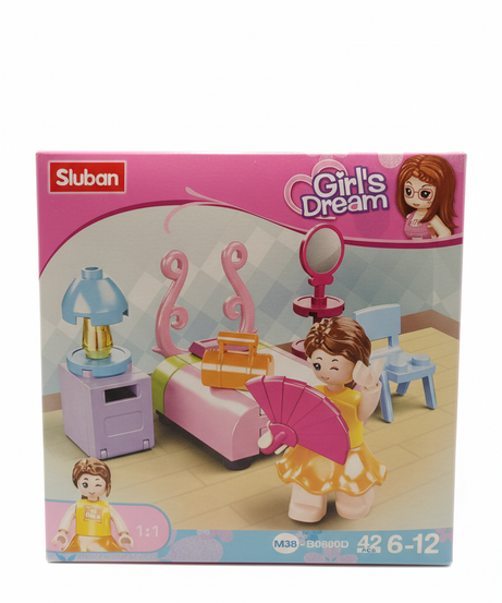 Sluban Girl's Dream: Fashionable Room Building Set