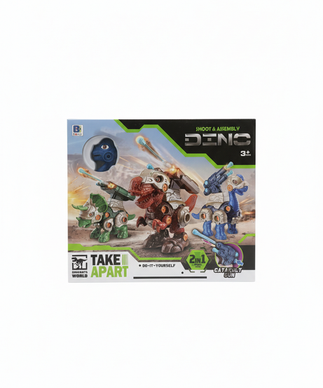 BoHui Shoot & Assembly Take Apart Dinobots World Dino