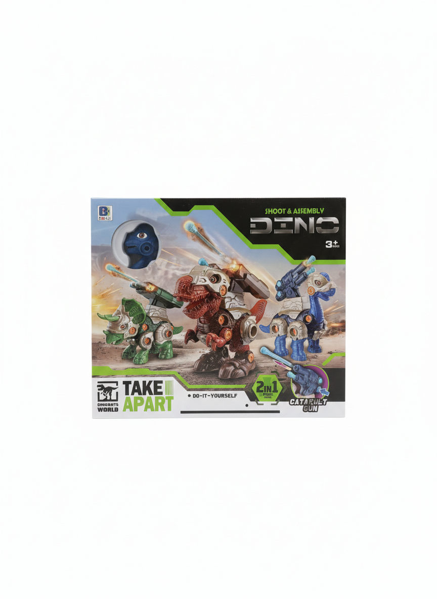 BoHui Shoot & Assembly Take Apart Dinobots World Dino