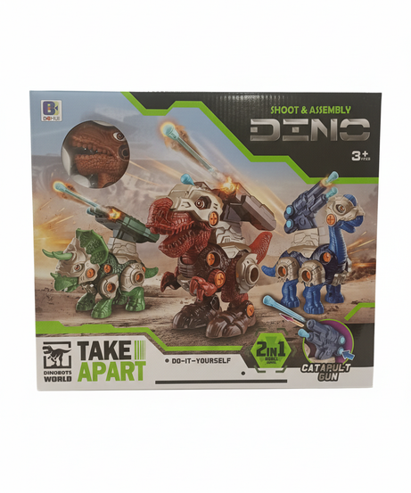 BoHui Shoot & Assembly Take Apart Dinobots World Dino