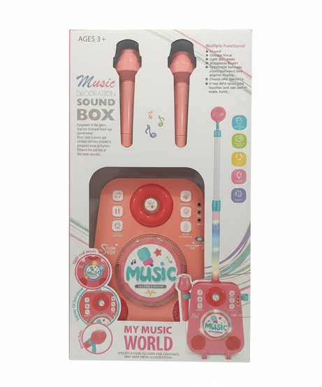 My Music World Music Sound Box Karaoke Set
