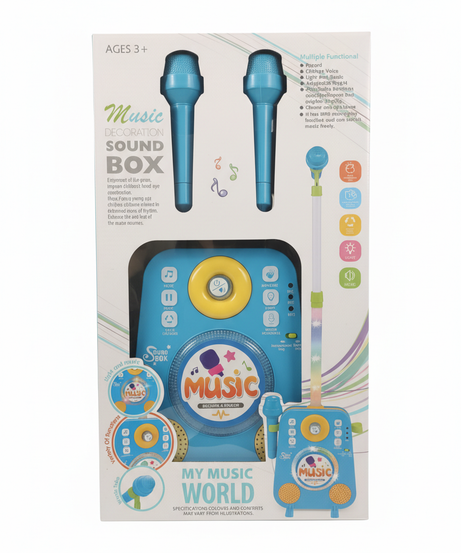 My Music World Music Sound Box Karaoke Set