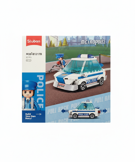 Sluban Metropolis Police Helicopter Building Set M38-B1217C