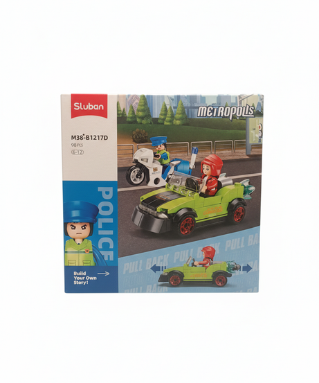 Sluban Metropolis Police Helicopter Building Set M38-B1217C