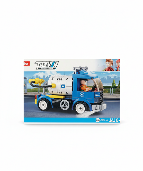 Sluban Town City Cleaner Building Block Set