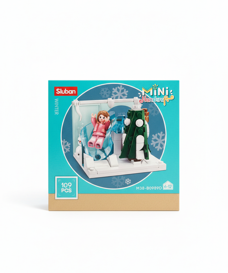 Sluban MiNi Handicraft Winter Building Set M38-B0989D
